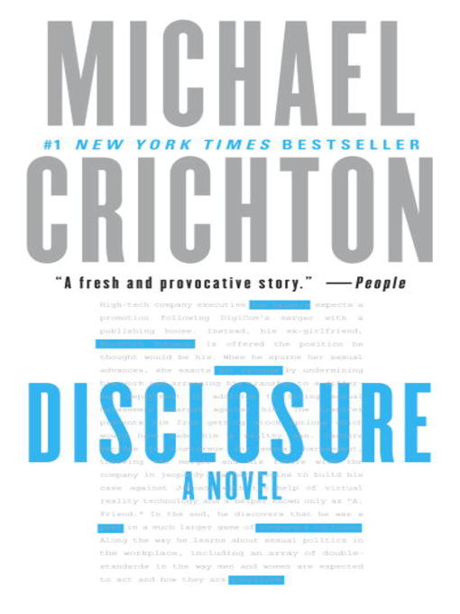 Title details for Disclosure by Michael Crichton - Wait list